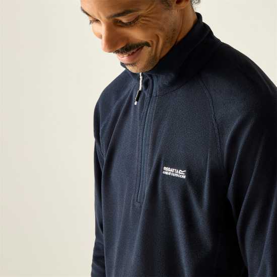 Regatta Men's Quarter Zip Fleece Navy 