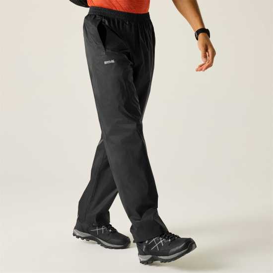 Regatta Men's Waterproof Trousers Black 