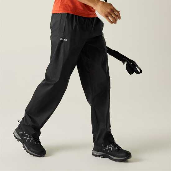 Regatta Men's Waterproof Trousers Black 