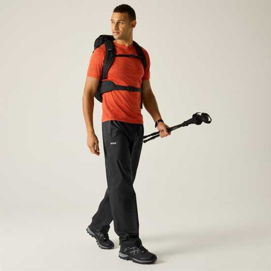 Regatta Men's Waterproof Trousers Black 