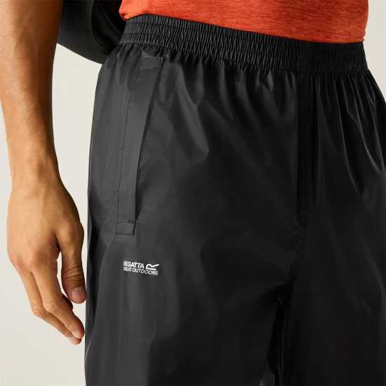 Regatta Men's Waterproof Trousers Black 