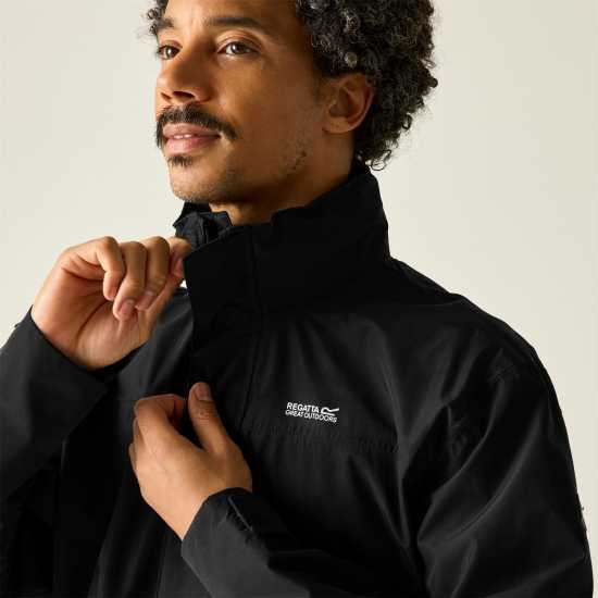 Непромокаемо Яке Regatta Men's Waterproof Jacket Black Непромокаемо Яке Regatta Men's Waterproof Jacket Black