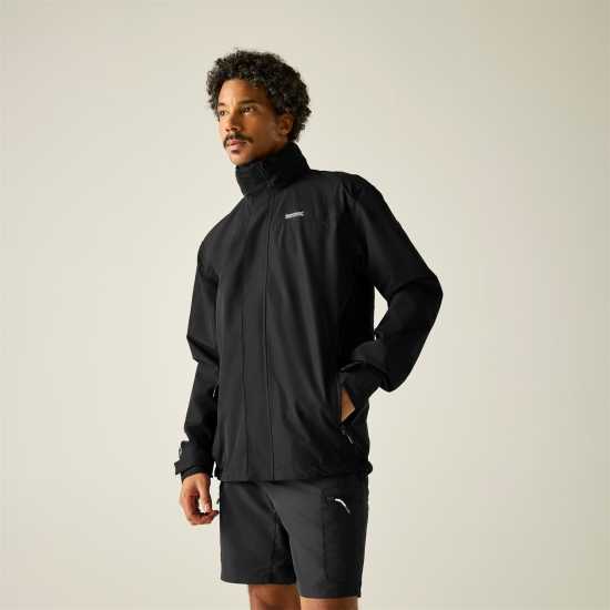 Непромокаемо Яке Regatta Men's Waterproof Jacket Black Непромокаемо Яке Regatta Men's Waterproof Jacket Black