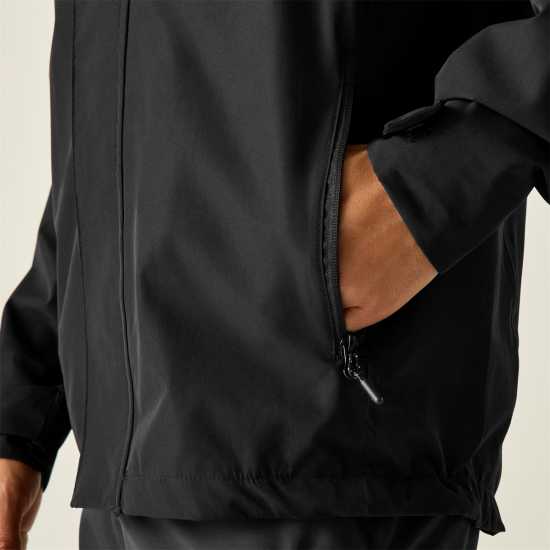 Непромокаемо Яке Regatta Men's Waterproof Jacket Black Непромокаемо Яке Regatta Men's Waterproof Jacket Black
