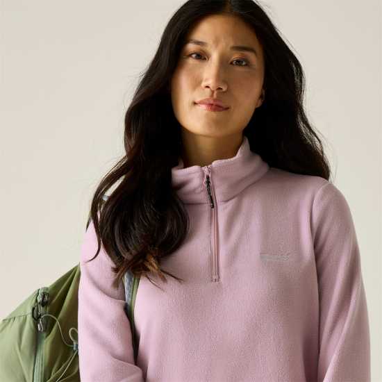 Regatta Women's 1/4 Zip Fleece Powder Lilac 