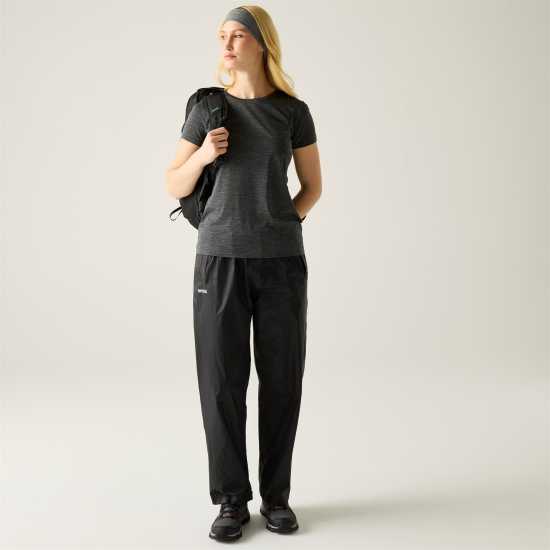 Regatta Women's Waterproof Trousers Black 