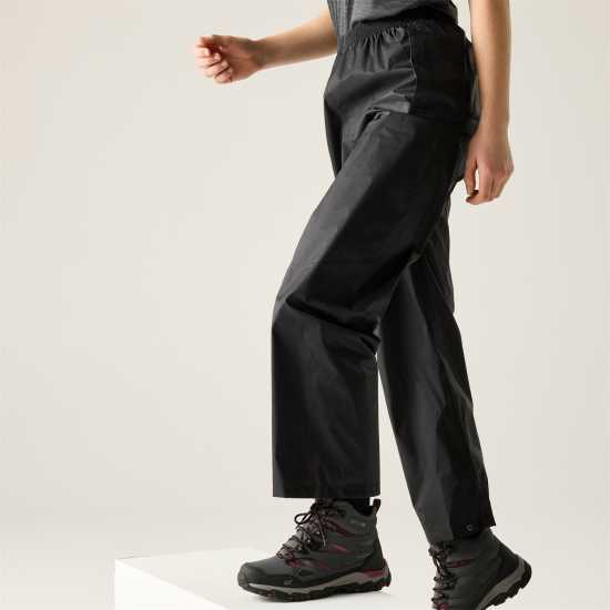 Regatta Women's Waterproof Trousers Black 