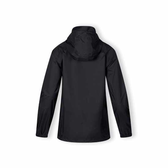 Непромокаемо Яке Women Packaway Waterproof Jacket With Hood Black  