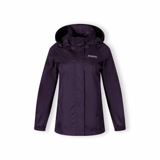 Непромокаемо Яке Minoti Minoti Women Packaway Waterproof Jacket Purple 36-48 Непромокаемо Яке Minoti Minoti Women Packaway Waterproof Jacket Purple 36-48