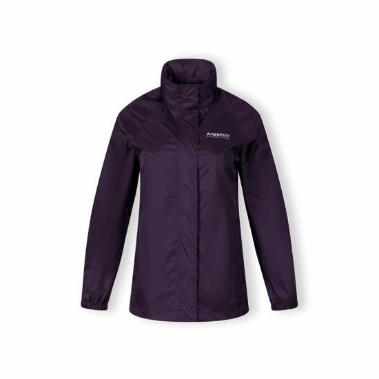 Непромокаемо Яке Minoti Minoti Women Packaway Waterproof Jacket Purple 36-48 Непромокаемо Яке Minoti Minoti Women Packaway Waterproof Jacket Purple 36-48
