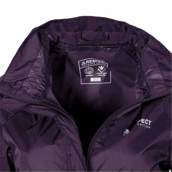 Непромокаемо Яке Minoti Minoti Women Packaway Waterproof Jacket Purple 36-48 Непромокаемо Яке Minoti Minoti Women Packaway Waterproof Jacket Purple 36-48