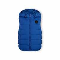 Ватирано Елече Boys Padded Gilet With Detachable Hood Cobalt Blue  
