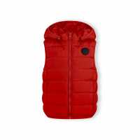 Ватирано Елече Boys Padded Gilet Detachable Hood Red  