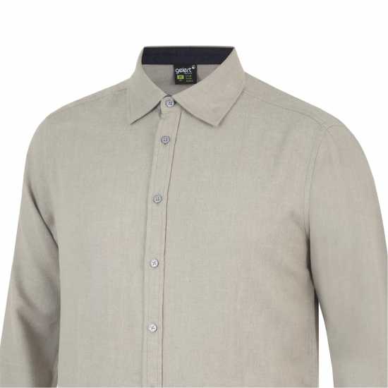 Gelert Риза С Дълъг Ръкав Long Sleeve Shirt Сиво Мъжки ризи