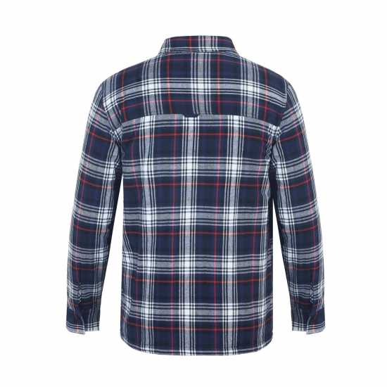 Gelert Мъжка Риза Long Sleeve Flannel Shirt Mens Морска синьо Мъжки ризи
