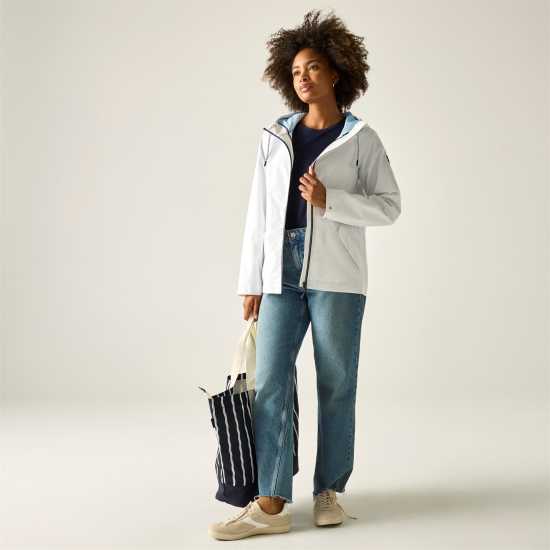 Непромокаемо Яке Regatta Women's Bayletta Waterproof Jacket White 