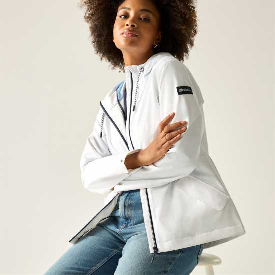 Непромокаемо Яке Regatta Women's Bayletta Waterproof Jacket White 