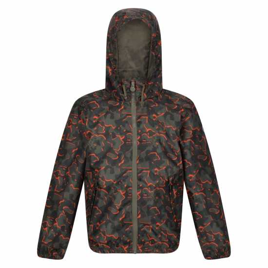 Regatta Catkin Jkt Jn99 GrapeLf Camo Детски якета и палта
