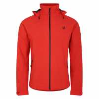 Dare2B Мъжко Яке Dare 2B Switch Out Jacket Mens Севилски червен Мъжко водонепромокаемо облекло