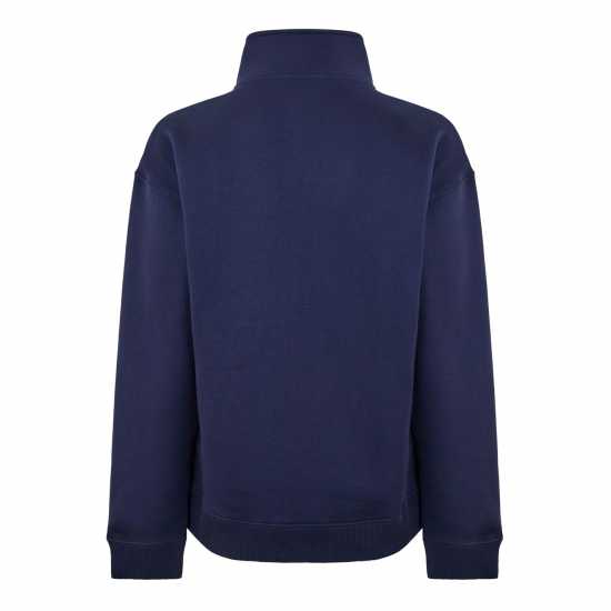 Puma Squad Half-Zip Fl Fleece Womens Морска синьо 