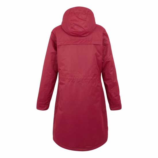 Regatta Womens Romine Ii Waterproof Hooded Long Sleeve Insulated Puffer Jacket Румба Червено (Черно) 