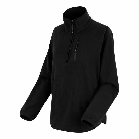 Frankie Quarter Zip Fleece Черно Frankie Quarter Zip Fleece Черно