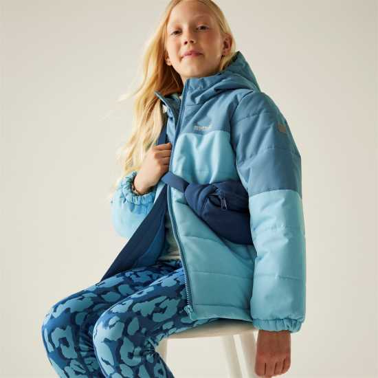 Regatta Unisex Kids' Lofthouse Warmloft Water-Repellent Reflective Insulated Puffer Jacket  