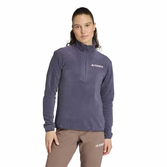 Adidas Дамско Яке Multi Essentials Half Zip Fleece Jacket Womens  Дамски полар