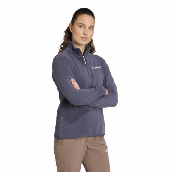 Adidas Дамско Яке Multi Essentials Half Zip Fleece Jacket Womens  Дамски полар