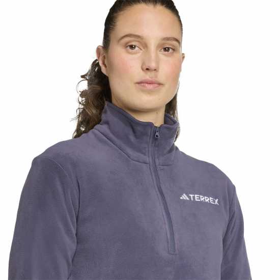 Adidas Дамско Яке Multi Essentials Half Zip Fleece Jacket Womens  Дамски полар