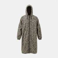 Gelert Women's Waterproof Oversized Jacket Leopard Print 