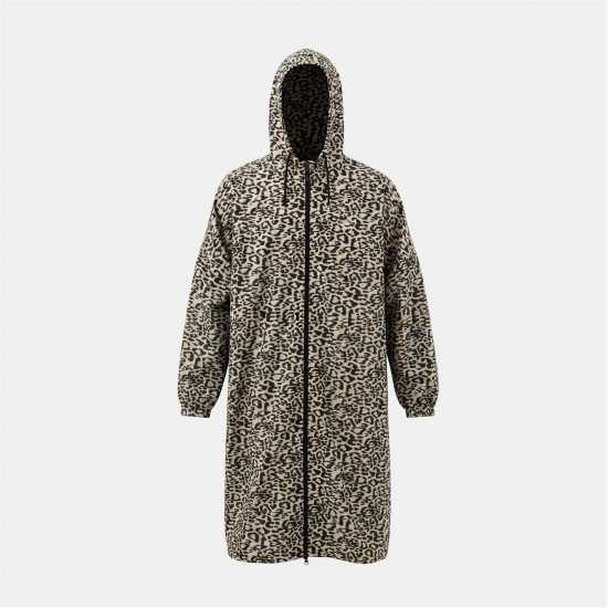 Gelert Women's Waterproof Oversized Jacket Leopard Print 