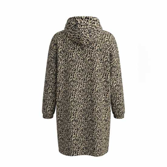 Gelert Women's Waterproof Oversized Jacket Leopard Print 