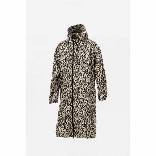 Gelert Women's Waterproof Oversized Jacket Leopard Print 