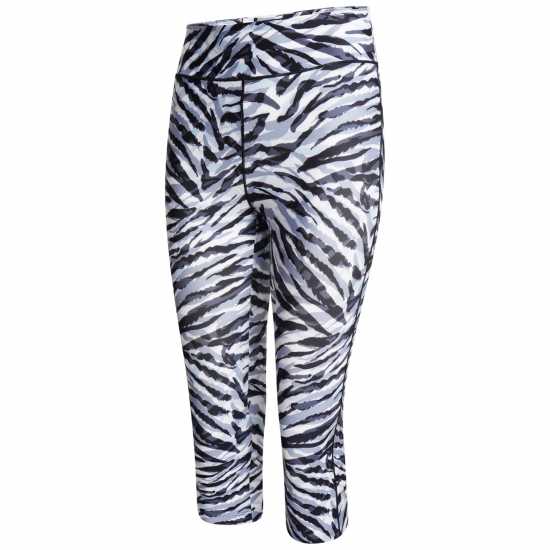 Дамски долни дрехи Regatta Fleur East Influential Three Quarterperformance Leggings Womens Черно и бяло зебра Regatta Fleur East Influential Three Quarterperformance Leggings Womens Черно и бяло зебра Дамски долни дрехи