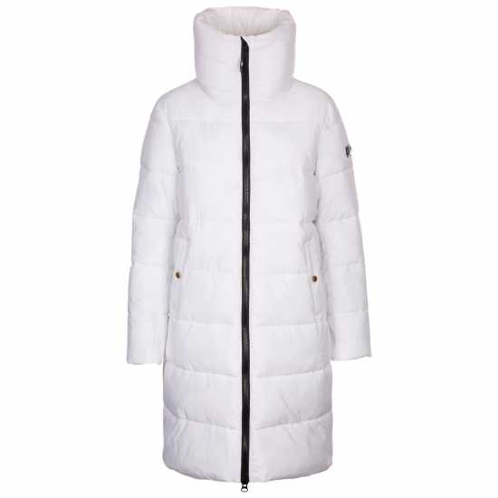 Дамски якета и палта Trespass Дамско Яке Faith Long Padded Jacket Womens Бяло Trespass Дамско Яке Faith Long Padded Jacket Womens Бяло Дамски якета и палта