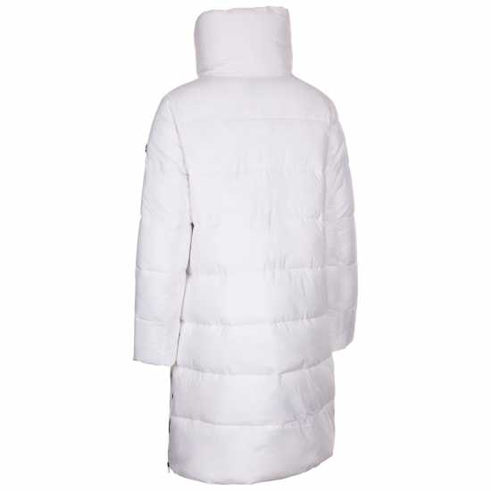 Дамски якета и палта Trespass Дамско Яке Faith Long Padded Jacket Womens Бяло Trespass Дамско Яке Faith Long Padded Jacket Womens Бяло Дамски якета и палта