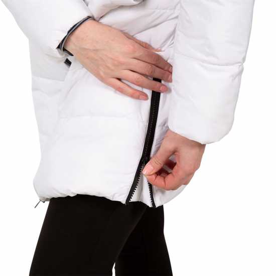 Дамски якета и палта Trespass Дамско Яке Faith Long Padded Jacket Womens Бяло Trespass Дамско Яке Faith Long Padded Jacket Womens Бяло Дамски якета и палта