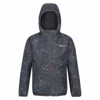 Шел Яке Regatta Kids' Volcanic Softshell Jacket СлГрТрнПрнт 