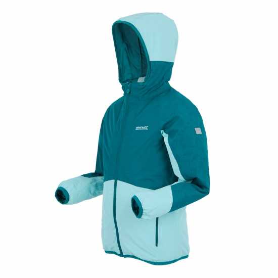 Шел Яке Regatta Kids' Volcanic Softshell Jacket Голфстр/Морска вълна Шел Яке Regatta Kids' Volcanic Softshell Jacket Голфстр/Морска вълна