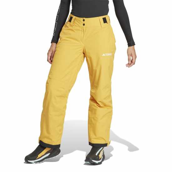 Adidas W Xpr 2L Ins P Waterproof Trouser Womens Жълто Дамско водонепромокаемо облекло