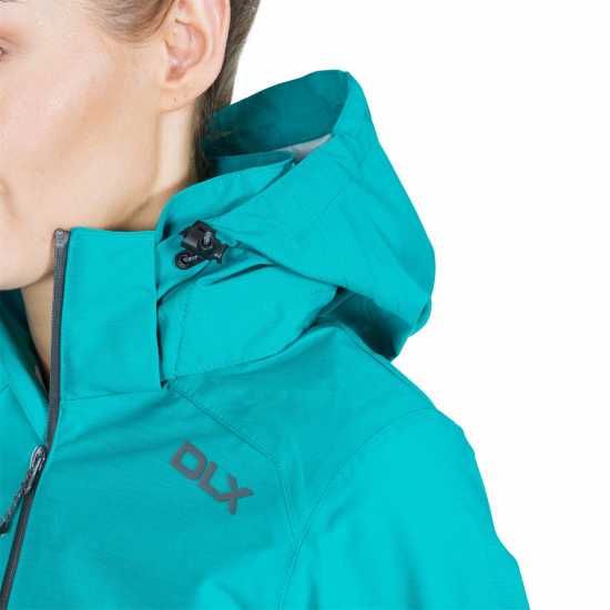 Дамски якета и палта Дамско Яке Dlx Gayle Waterproof Jacket Womens Океанско зелено. Дамско Яке Dlx Gayle Waterproof Jacket Womens Океанско зелено. Дамски якета и палта