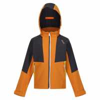 Шел Яке Regatta Kids' Haydenbury Softshell Jacket Оранжево/Светло сиво