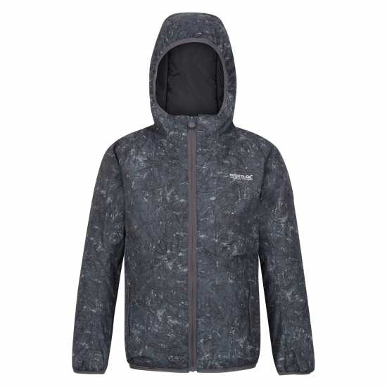Шел Яке Regatta Kids' Volcanic Softshell Jacket СлГрТрнПрнт Шел Яке Regatta Kids' Volcanic Softshell Jacket СлГрТрнПрнт