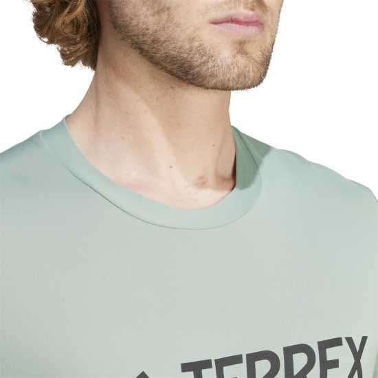 Adidas Terrex Multi Endurance Tech T-Shirt Сребърно зелено Adidas Terrex Multi Endurance Tech T-Shirt Сребърно зелено
