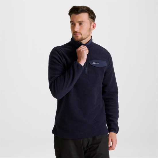 Craghoppers Men's Crag Edwin Quarter Zip Fleece Fabric Craghoppers Men's Crag Edwin Quarter Zip Fleece Fabric