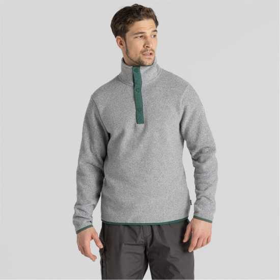 Craghoppers Crag Finnian Fleece Sn99 Мек сив метал Мъжки полар