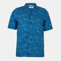 Craghoppers Crag Hula Ss Shirt Sn99 ПосднБлу Прт Мъжки ризи