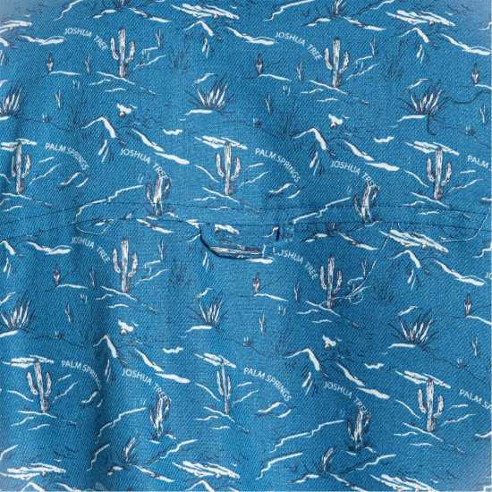 Craghoppers Crag Hula Ss Shirt Sn99 ПосднБлу Прт Мъжки ризи