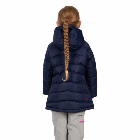 Trespass Ватирано Яке Amira Padded Jacket Childrens Морска синьо Trespass Ватирано Яке Amira Padded Jacket Childrens Морска синьо